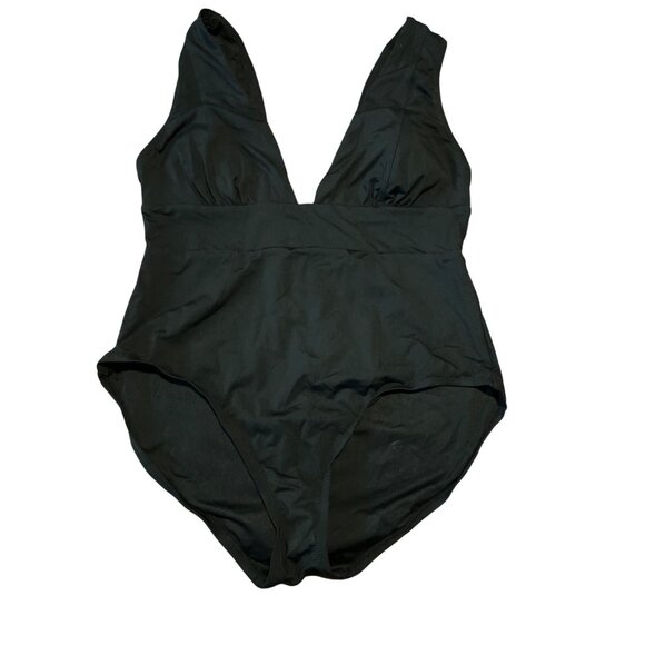 Anthropology Andie The Mykonos One Piece Black One-Piece Swimsuit XL - Picture 5 of 7